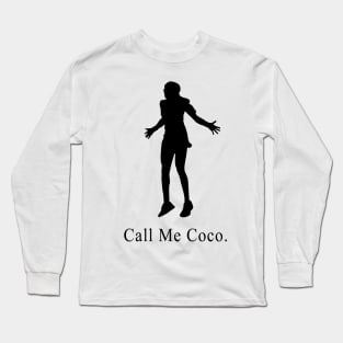 call me coco the youngest tennis player 2 Long Sleeve T-Shirt